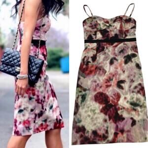 Anthropologie Moulinette Soeurs Hedgerow Dress Floral Strapless or Straps 4